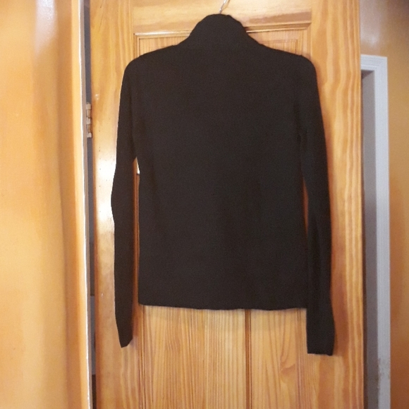 Maison Jules Long Sleeve Black Top - Picture 11 of 11